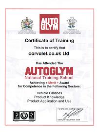 carvalet.co.uk's lifeshine certificate